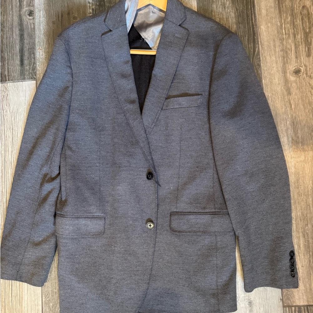Calvin Klein Men's Gray Blazer